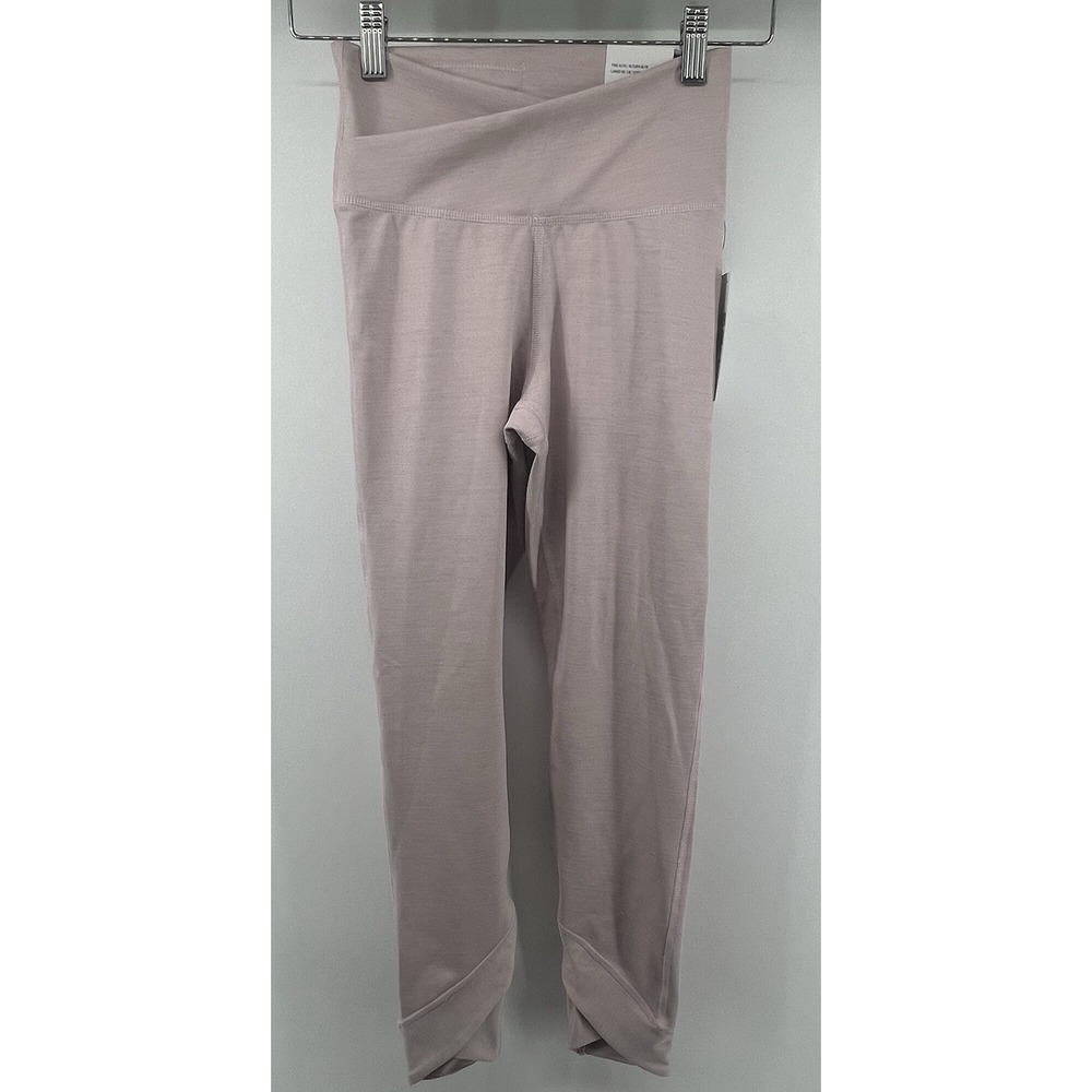 Nike Yoga Wrap Women's 7/8 Length Tights Light Pink XS CJ4215 New
